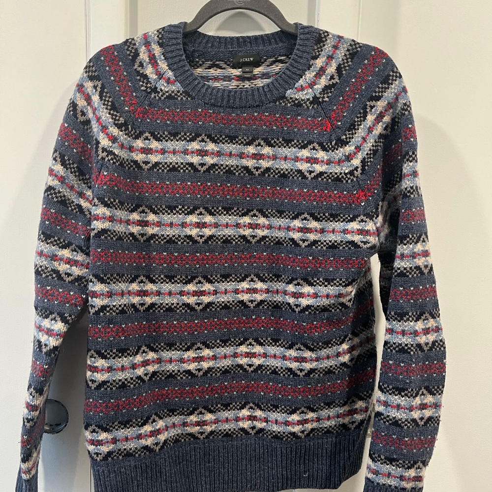 J. Crew Men’s Winter Wool Sweater